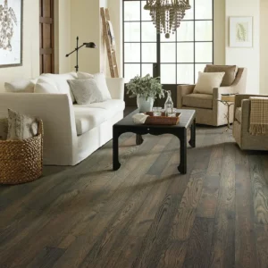 Hardwood in a living room | Price Flooring