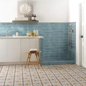 Multi colored patterned tile | Price Flooring
